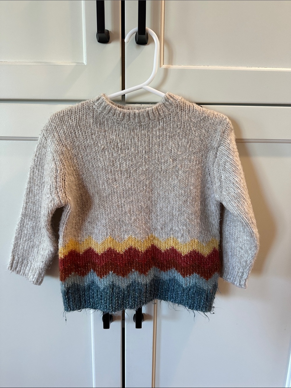 Zara printed sweater